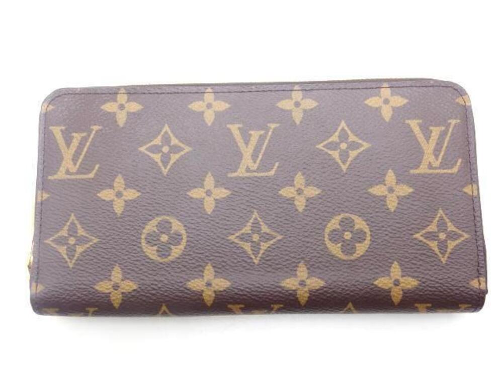 LOUIS VUITTON Zippy Wallet Monogram Long